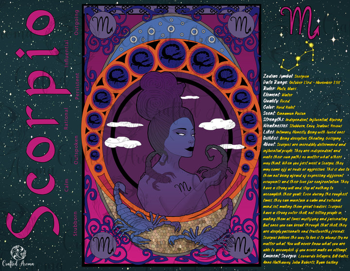 Scorpio Candle