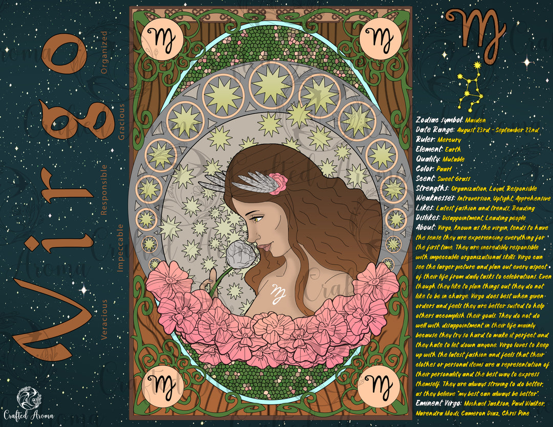 Virgo Candle